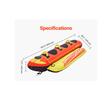 Banana gonflabila pentru sporturi acvatice, 3 persoane, 2400 x 970 x 440 mm, 3 manere captusite, max 231 kg