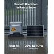 Kit automatizare poarta culisanta cu alimentare solara sau la retea, max 816 kg, Lungime suporti 4 m, 2 x Telecomanda, 280 W, viteza 8 m/min