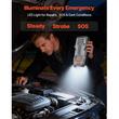 Jump Starter auto portabil, 3000 A, Lanterna, USB, Baterie Litiu 16 Ah, Protectie polaritate inversa, supracurent, supratensiune
