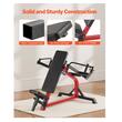 Aparat multifunctional cu suport greutati pentru piept, max 200 kg, 9 pozitii reglabile, 1400x1000x1100mm, Otel