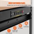 Banc de lucru cu sertar si suport scule, Lumina led, 4 x Priza AC, 2 x USB, max 100 kg, dimensiune 120 x 60 cm