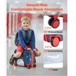 Troler pentru copii, Space Adventure,  Capacitate 26 l, 6 x roti, ABS/PC, 470 x 275 x 370 mm