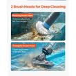 Aspirator cu acumulator pentru piscine/cazi hidromasaj, 32 l/min, 2 x perii, tija extensibila, 25 W