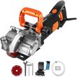 Masina de taiat caneluri in beton Vevor 4800W, max 5 x disc 133 mm, 6500 rpm, pompa de apa, latime 42 mm