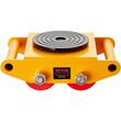 Transportor cu placa rotativa Dolly, capacitate 6 Tone, rotatie 360 grade, Otel, roti poliuretan