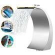 Cascada inox, Inaltime 60 cm, Latime 30 cm, Arc de cerc