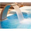 Cascada inox, Inaltime 60 cm, Latime 30 cm, Arc de cerc