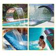 Cascada inox, Inaltime 60 cm, Latime 30 cm, Arc de cerc