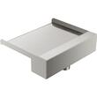 Cascada dreptunghiulara pentru piscina, Inox, Latime lama apa 30 cm, dimensiune 30 x 26 x 8 cm