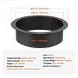 Semineu de exterior pentru gradina, Rotund, fara baza, Otel, Diametru exterior 914 mm, grosime 2.5 mm