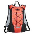 Rucsac de hidratare usor cu suport de apa de 2 l, ciclism, drumetie, Impermeabil, 460 x 320 x 125 mm, Portocaliu/Negru
