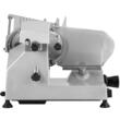 Feliator electric profesional pentru alimente, 0 – 12 mm, 200 W, viteza variabila 350-400 rpm, Lama inox 203 mm