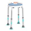 Scaun de dus cu sezut rotativ pentru persoane cu dizabilitati, max 136 kg, Anti-derapant, aluminiu