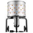 Deplumator pasari, 900 W, 230 rpm, 98 x degete moi, Diametru tambur 500 mm, Capacitate de procesare 2 pui pe ciclu