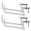 Set 4 x Cleme de fixare pentru lemn/metal/plastic, deschidere 30.48 cm, limita de sarcina 545 kg