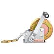 Troliu manual cu clichet in ambele directii, cablu otel, 10 m, capacitate max 726 kg, pentru barci, ATV