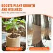 Panza din canepa pentru protectie pomi, plante, Decor, Lungime 91.4 m, Latime 1 m, 270 g/㎡, Maro