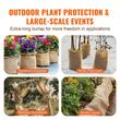 Panza din canepa pentru protectie pomi, plante, Decor, Lungime 91.4 m, Latime 1 m, 270 g/㎡, Maro