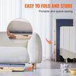 Rampa pentru caini, design 2 in 1 scara /rampa, 4 trepte, Pliabila, 785x470x650mm, lemn pin, max 68 kg
