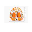 Fotoliu gonflabil pentru sporturi acvatice, 2 persoane, 1590 x 1665 x 630 mm, 4 manere captusite, max 154 kg