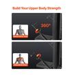 Aparat multifunctional cu suport greutati pentru bicepsi/tricepsi, max 200 kg, 6 pozitii reglabile, 1400x680x1300mm, Otel