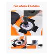 Fotoliu gonflabil pentru sporturi acvatice, 2 persoane, 1590 x 1665 x 630 mm, 4 manere captusite, max 154 kg