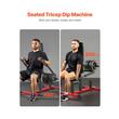 Aparat multifunctional cu suport greutati pentru bicepsi/tricepsi, max 200 kg, 6 pozitii reglabile, 1400x680x1300mm, Otel