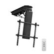 Suport TV motorizat pentru tavan, Pliabil, Telecomanda, capacitate 50 kg, Standard Vesa max 600x600, Inaltime reglabila, 32-70 inch