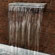Cascada dreptunghiulara pentru piscina, Inox, Latime lama apa 150 cm, dimensiune 150 x 11.5 x 8 cm