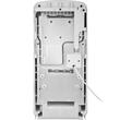 Uscator de maini vertical Vevor Profesional, Argintiu, 2000 W, 100 m/s, timp uscare 8-10 s, filtru Hepa, ABS, 290 x 220 x 685 mm
