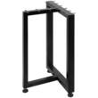 Set 2 picioare pentru mese Vivatechnix T, Otel, Inaltime reglabila 0-30 mm, dimensiune 45.7 x 40.6 cm