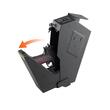 Seif pentru pistol, Amprenta digitala, cifru, cheie, 193 X 74 X 355 mm
