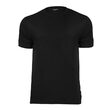 Tricou bumbac, Negru, marimea 2XL, cusaturi duble