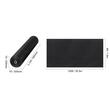 Geotextil drenaj, filtrare si separare, Netesuta, neagra, Latime 1.8 m, Lungime 30.5 m, 271 g/mp