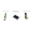 Suport si incarcator Dock&Charge Euro Type C, 100-250 V, micro USB, Baterie inclusa