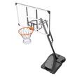 Panou baschet inaltime reglabila 232-305 cm, diametru inel 483 mm, Otel / ABS, Interior/Exterior