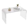 Masuta de cafea, Acril, 813x401x414mm, Transparent
