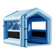 Cabina de vopsit gonflabila, dimensiune 3 x 2.5 x 2.5 m, 1 x suflanta 550 W, Impermeabila, PVC, sistem filtrare