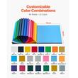 Hartie vinil plotter, 80 buc, Transferabil termic, Dimensiune 304.8 x 304.8 mm, Multicolor lucios