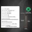 Carota pentru beton armat, Diamantata, Diametru 50.8 mm, Adancime gaurire 355 mm, Filet interior 1-1/4"-7