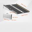 Rampa portabila si pliabila din Aluminiu, dimensiune 61 x 73.7 x 5.1 cm, cu manere pentru transport