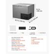 Cutie frigorifica, compresor cu control prin aplicatie  12/24 VDC, 2 x compartimente, -10℃ până la 10℃, capacitate 40 l 
