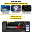 Masina de taiat vinil, Latime taiere 285 mm, viteza de taiere 800 mm/s, Software inclus Signmaster, Windows 