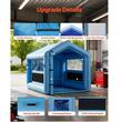 Cabina de vopsit gonflabila, dimensiune 3 x 2.5 x 2.5 m, 1 x suflanta 550 W, Impermeabila, PVC, sistem filtrare