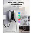 Statie de incarcare vehicule electrice, 7 kW, Monofazat, Tip 2, curent 32 A, IP54, WiFi, control prin aplicatie