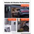 Statie de incarcare vehicule electrice, 7 kW, Monofazat, Tip 2, curent 32 A, IP54, WiFi, control prin aplicatie