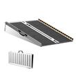 Rampa portabila si pliabila din Aluminiu, dimensiune 91.7 x 74 x 5.1 cm, cu manere pentru transport