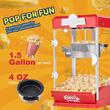 Masina automata Popcorn Cinema, capacitate 7 l, putere 480 W, Rosu, 275x240x485 mm