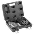 Set 2 extractoare de rulmenti, Profesional, 3 inch si 7 inch, max 5 Tone, 3 falci, cutie transport