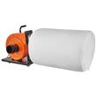 Exhaustor de praf/rumegus fin pentru ateliere, putere 1 CP, Capacitate sac 80 l, 2800 rpm, 4 x roti